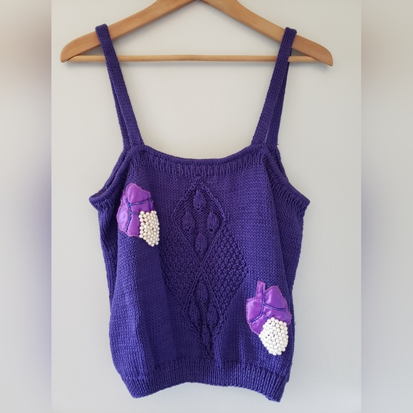 Anadolu cotton tank top w/beading - Picture 7 of 7